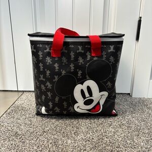 Mickey Mouse Black and Red Tote Lunch Kit